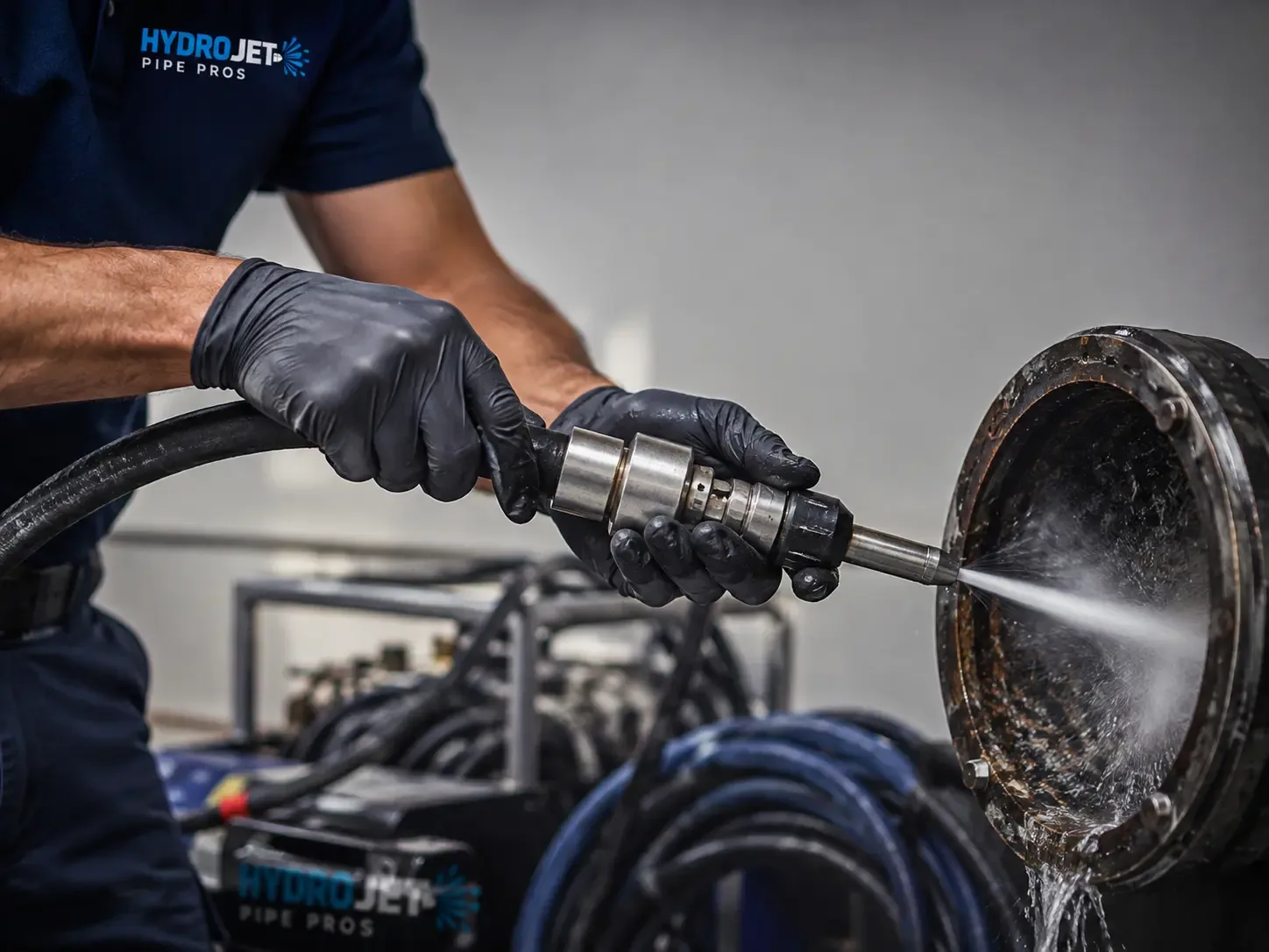 Hydro Jet Pipe Descaling in Columbia, IL